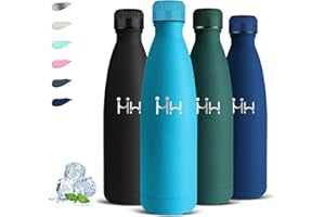 GRSTA Botella Agua Acero Inoxidable, 750ml Botella Termica, A Prueba de Fugas, Cantimplora Acero Inoxidable, sin BPA, Garrafa Termica, Fácil de Llevar, para Oficina, Yoga, Cámping, Senderismo