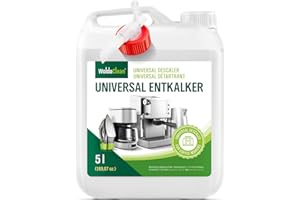 WoldoClean Decalcificante per Macchina da caffè 5l con beccuccio - Compatibile con DeLonghi Nespresso Bosch Krups Tassimo Seaco Durgol