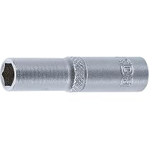 KS TOOLS 1/4 Stecknuss Mit Magnet – 25 Mm Gesamtlänge, Chrom Vanadium