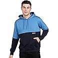 Alan Jones Clothing Men's Colorblocked Cotton Hoodies Sweatshirt
