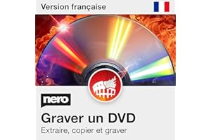 Graver DVD et copier DVD | Nero Burning ROM 2025 | logiciel de gravure | logiciel de gravure de cd | Graver - Copier - Sauvegarder | Windows 11 / 10 / 8 / 7 | Clé de licence pour PC