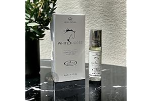 WHITE HORSE- 6ml Roll on Perfume is a soft versatile fragrance that features white musk. Hafsa Arabian Fragrances Ltd