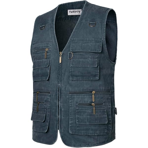 Gilet De Pêcheur Vintage The Vest Expert – Taille M – Beige – Multi Poches