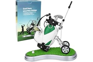 10L0L Porte-Stylo de Golf avec 3 stylos de Club de Golf - Cadeau Unique pour Les Fans de Golf et Les collègues