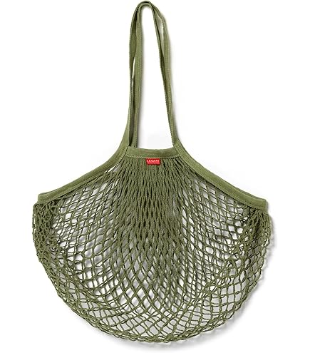 Borsa A Rete NERTHUS Riutilizzabile - Blu, Leggera E Pieghevole Per La Spesa - Foto 12