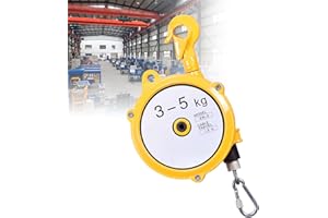 VFDZ Bilanciatore a Molla 1-3kg/3-5kg/5-9kg, Porta Utensili Retrattile con Fune Metallica spessita, Nuovo Supporto Portautensili Retrattile per Officina e Attrezzature per Veicoli(Size:3-5kg)