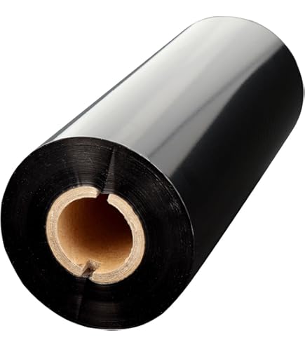 105mm x 300m Wax Ribbon – 1 Inch Core – Premium Thermal