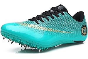 LALKS Track Spike Laufschuhe Sprint Schuhe Leichtathletik Schuhe Leichte Professional Sportschuhe for Kinder Jungen Mädchen Damen Herren