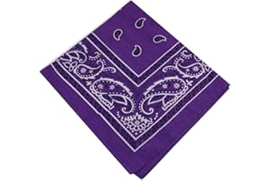 TRUCLOTHING Paisley Bandana Bandanna Headwear Hair Bands Scarf Neck Wrist Wrap Headtie Band