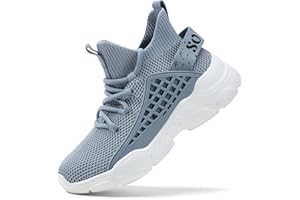 FUSHITON Bambini Scarpe Sportive Ragazzi Ragazze Scarpe da Corsa Scarpe da Passeggiata Moda Comodo Sneaker Casual