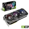 ASUS pci_e_x4 ROG Strix NVIDIA GeForce RTX 3090 OC Edition Gaming Graphics Card (PCIe 4.0, 24GB GDDR6X, HDMI 2.1, DisplayPort 1.4a, Axial-tech Fan Design, 2.9-Slot, Super Alloy Power II, GPU Tweak II)