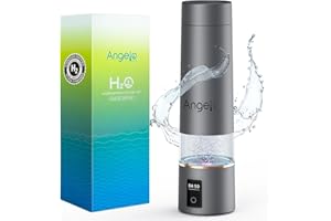 LOZLTX 2025 New Upgrade Hydrogen Water Bottle【NO.1 Double Hydrogen Content】420ml Hydrogen Water Bottle 【Hydrogen Content 3000PPB】Heavy Metals Improve Water in 3 Min