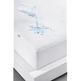 FORMEYA Sıvı Ge&ccedil;irmez Alez- Soft 3D- &Ccedil;i&ccedil;ek Desen Fitted Tek-&Ccedil;ift Kişilik-Bebek Alezi Yatak Koruyucu &Ccedil;arşaf (160 x 200)