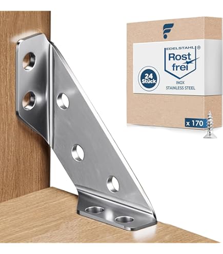 Connettore Angolare In Acciaio Inox, Ampio Angolo Di Trave, Ideale - Foto 9