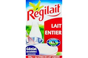 Régilait Lait en Poudre Entier 300 g - Pack de 12