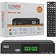 Decoder Digitale Terrestre 2024 - DVB-T2/C Decoder, Support Scart, HDMI Output, LAN Input, New signal HEVC Main 10 H265, 4TB 