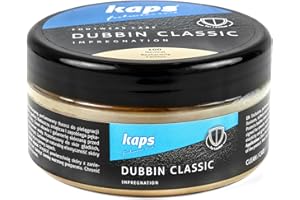 Kaps Wax Grease Dubbin Classic – Waterproofs Softens And Preserves Leather – Leaves Pleasant Fragrance – For Shoes Boots Equestrian Saddles Horse Tack Leather Goods 200 ml – 6.76 fl. oz.