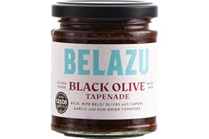 Belazu Black Olive Tapenade 170g (Pack of 6)