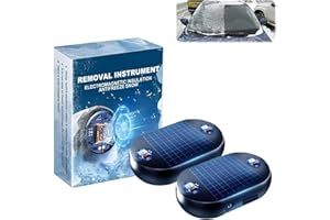 TBLMPNE 2Pcs Electromagnetic Car Deicer,Electromagnetic Snow-Melter,Anti Freeze Electromagnetic Car Snow Removal Device