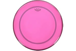 Remo Schlagzeugfell Colortone Powerstroke 3 clear Bass Drum 20" pink P3-1320-CT-PK
