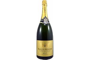 Francois Montand Sparkling Wine - Traditional Method - Blanc de Blancs Brut Magnum - France (1 x 1.5 L)