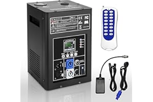 MEISHILE 600W Macchina per fuochi d'artificio pirotecnici per Fidanzamento-Matrimonio-Festa-Celebrazione-Esibizione sul palco-Concerto-DJ-Bar-Esposizione effetto fuochi d'artificio pirotecnici