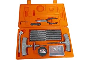 ARB 10000011 Speedy Seal 2 - Universal Heavy Duty Tire Repair Kit For Car, Truck, RV, Jeep, ATV, Motorcycle, Tractor, Trailer. Flat Tire Puncture Repair Kit Fix Punctures and Plug Flats 50 String Plug