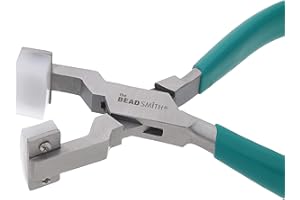 THE BEADSMITH Pince à bec de chaîne en nylon - Outil délicat pour la fabrication de bijoux