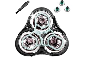 JIANCENGYU RQ11 Scherkopf kompatibel mit Philips Sensotouch 2D (Inklusive Halterung), RQ11 Ersatzscherkopf kompatibel mit Philips Rasierer RQ1150 RQ1160 RQ1180