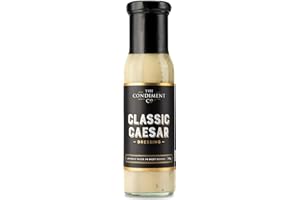 The Condiment Company Classic Caesar Dressing 240g - Rich, Creamy Salad Dressing for Authentic Caesar Flavour