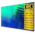 CASIRIS Fixed Frame Screen for Ultra Short Throw Projector, 120 inch ALR Projector Screen, 85% Ambient Light Rejecting, 16:9 Format, 80% Picture Quality Improved