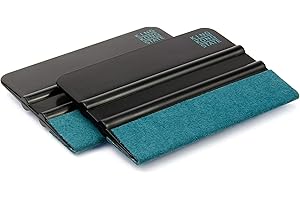 KING KONG STATE rakiel z tworzywa sztucznego, 2 sztuki, wysokiej jakości rakiel do folii z powłoką Alcantara, 10 x 7,3 cm