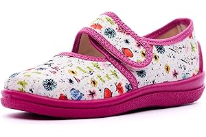 Nordan Pantofole Bambino e Bambina Comode, Antiscivolo e Lavabili in Lavatrice - Ideali per Asilo, Casa e Passeggiate - Ampia Scelta di Colori e Design! 127050