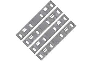 Dirtech 6-1/5 Inch HCS Planer Blades Jointer Knives for Delta 37-070, 37-072, 37-372, Triton TSPL152, SIP 01455, Craftsman 351.217680, 351.217890, 351.286300 Woodworking Tool Parts, 4 Pack