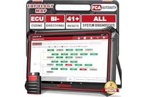 ‎KINGBOLEN KINGBOLEN K10 Obd2 Diagnosegerät für Alle Fahrzeuge,Bi-Direktionale Auto Diagnosegerät mit 2-Jahres-Update, 41+ Dienst Zurücksetzen,Alle Systemdiagnosen, Aktiver Test, ECU-Kodierung,Topologie-Karte.