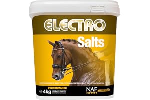 NAF Electro Salts 1kg – Fast-Acting Electrolyte Supplement for Horses – Replenishes Salts Lost Through Sweat – Supports Hydra