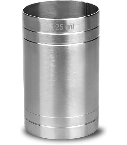 Final Touch Yarai Jigger In Rame – Misuratore Per Cocktail 60 Ml – Acciaio Inox