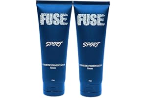 Fuse Sport Lot de 2 après-soins du cuir chevelu – Minimise le cuir chevelu gras – Pour cuir chevelu rasé ou micropigmentation du cuir chevelu – Fabriqué aux États-Unis – 113,4 g (bleu)