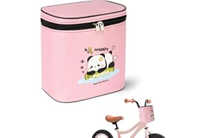 flintronic Borsa Manubrio per Bambini, Borsa Bicicletta Impermeabile per Bambini, Borsa portabiciclette Frontale in Tessuto Oxford Staccabile