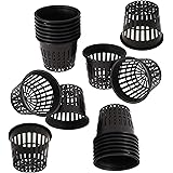 inherited 20 Stück Wasserkultur Pflanzkorb, Pflanzkorb für Hydrokultur-Pflanzen, Net Pot für hydroponics Garden Net Cup Töpfe