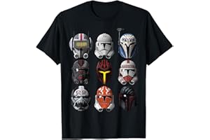 Star Wars: The Clone Wars Clone Helmets Camiseta