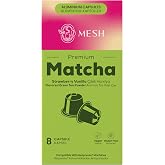 Nespresso Uyumlu &Ccedil;ilek Vanilya Aromalı Matcha Kaps&uuml;l 8'li - Premium Matcha &Ccedil;ayı