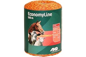 Kerbl Economy Line, Nirolitz, 500 m, giallo-arancio, 3 X 0,16 NIRO
