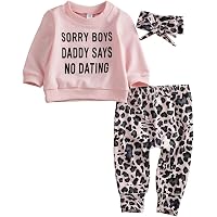 Baby Mädchen Set: Hoodie + Hose + Stirnband – Superweich, 3-teilig, Süße Outfits