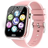 Igreeman Smartwatch Bambini-Orologio Telefon per Ragazza e Ragazzo con 19 Giochi Contapassi SOS Fotocamere Musica Torcia Audi