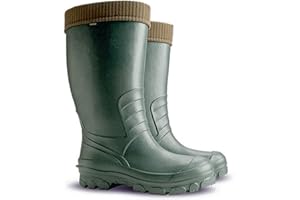 Agritrade AK Universal Hunting Boots -30C Lightweight EVA Wellingtons Boots Thermal Waterproof Removable Insulated Input THERMOFLEX Non-Slip Sole