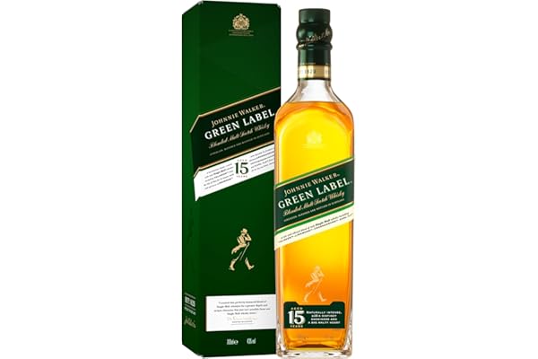 Johnnie Walker, Green label, Whisky escocés blended, 700 ml