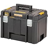DEWALT DWST83346-1 - VI TSTAK Deep Tool Box, Volume 44 Litres, Can be Combined with Other TSTAK Boxes, IP54