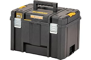 DEWALT , Svart och gul TSTAK 2.0 djup verktygslåda - DEWALT
