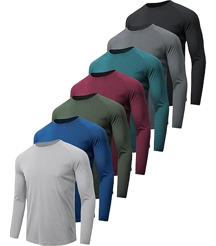 Chemise De Compression à Séchage Rapide Pour Hommes, Col Roulé, Manches